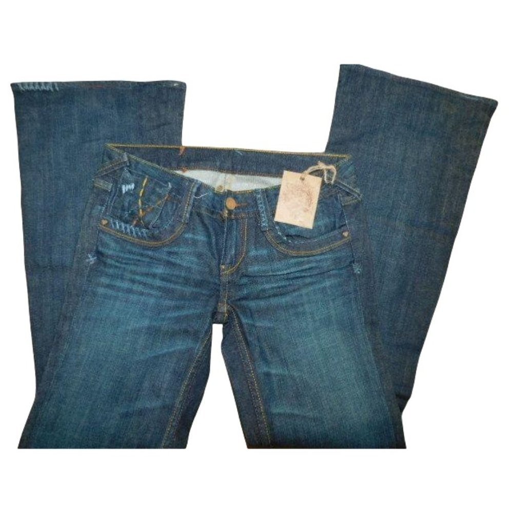 7 Diamonds Size 25 Boot Cut Denim Jeans NWT